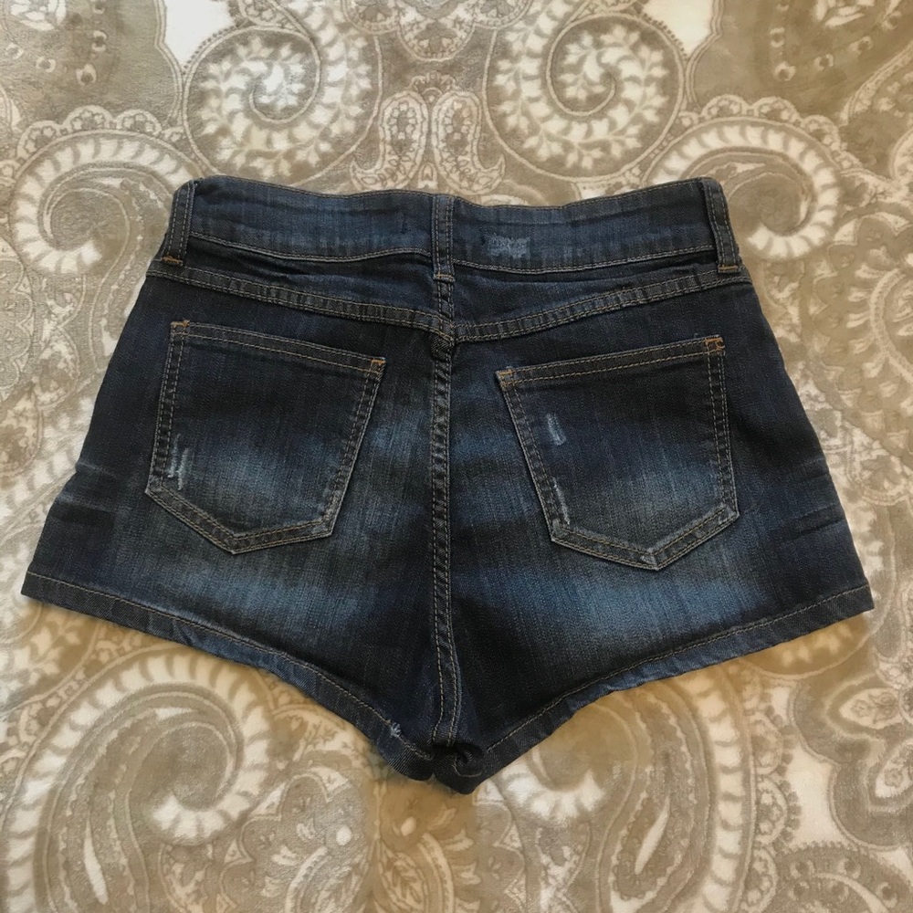 Mind Code High Wasted Shorts - Picture 2 of 2